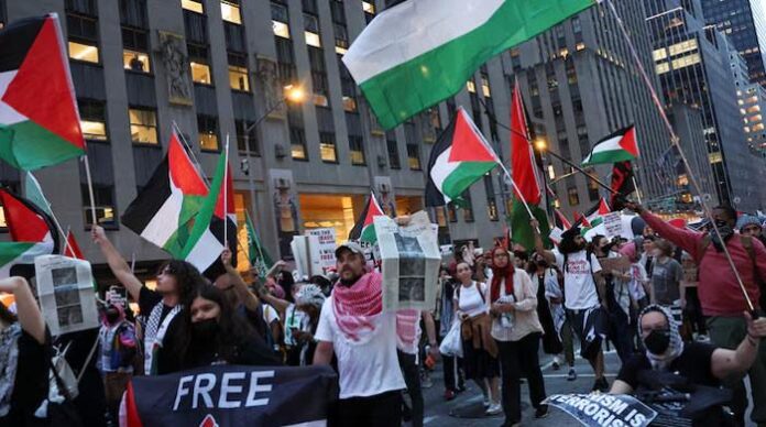 Americans' support for Palestinians rises: survey