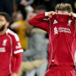 Another late goal is Liverpool's undoing in loss to last-place Wolves