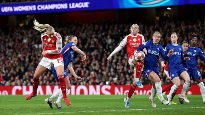 Arsenal teach Chelsea a Champions League lesson in clinical finishing