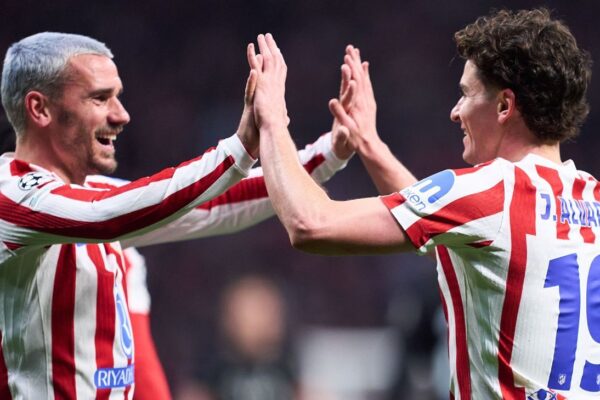 Atlético put one foot in UCL quarters as Spurs implode