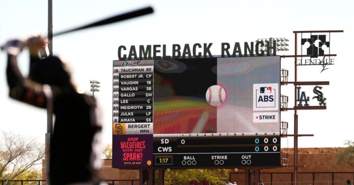Baseball ushers in high-tech replay review system for calling balls and strikes