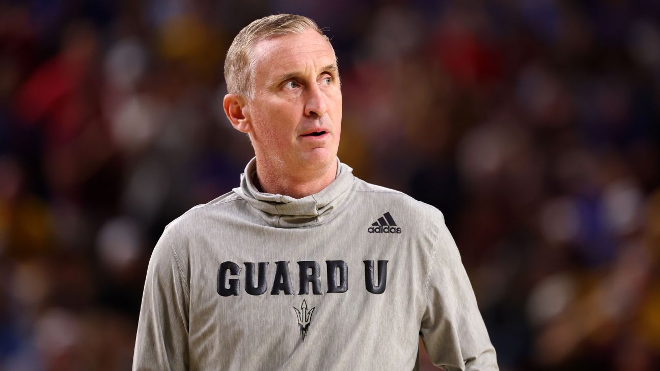 Bobby Hurley downplays future after Arizona State upsets Kansas