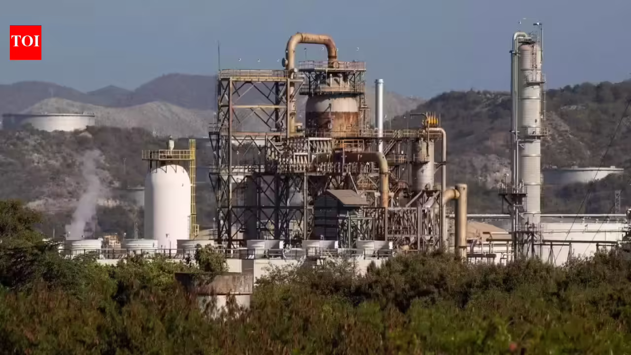 Crude Oil Prices: Middle East tensions: Oil companies may cushion impact of spike - report - The Times of India