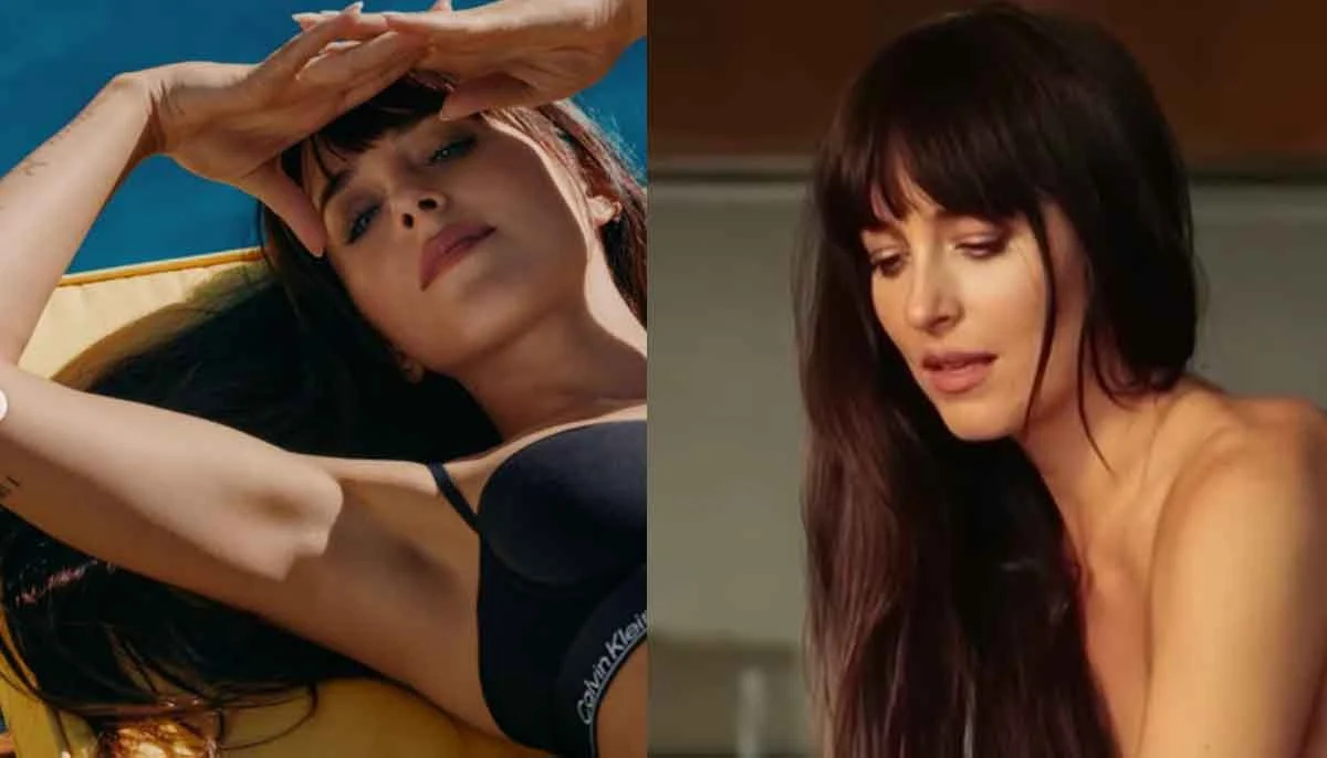 Dakota Johnson's Calvin Klein ad renews plastic surgery rumors