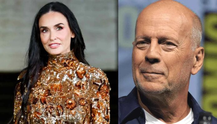 Demi Moore shares heartfelt tribute to ex-husband Bruce Willis as his dementia continues to progress 