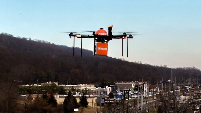 Drone food delivery launches in New Jersey