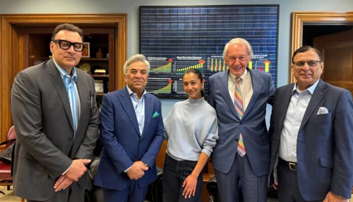 Former Biden aide Shahid Khan meets US lawmakers on Middle East crisis