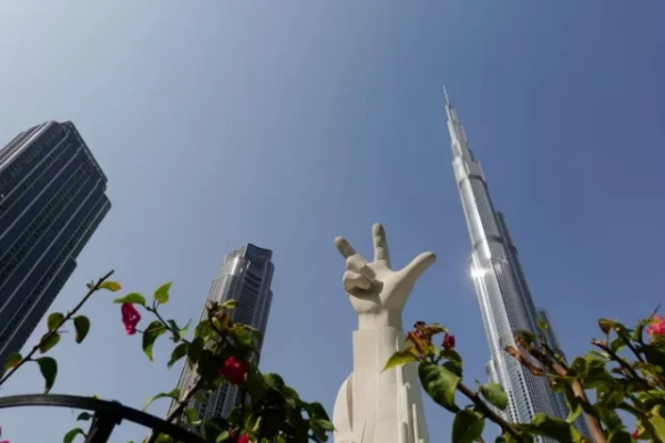 a view of burj khalifa in dubai united arab emirates on march 1 2026 after an iranian attack photo reuters