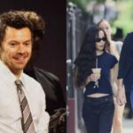 Harry Styles celebrates new album success with Zoe Kravitz