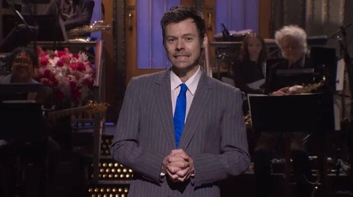 Harry Styles takes hilarious dig at Andrew's arrest on ‘SNL'