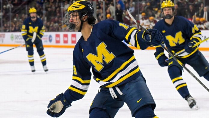 How Michigan's Michael Hage used hockey to help overcome tragedy