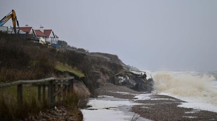 In sea-change, UK may abandon homes to coastal erosion