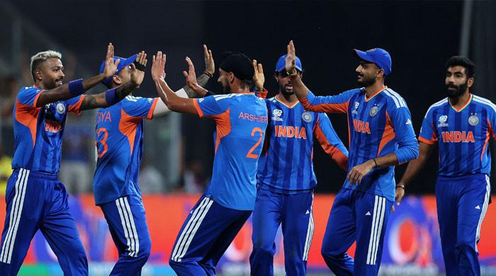 India beat England to set up T20 World Cup final with NZ