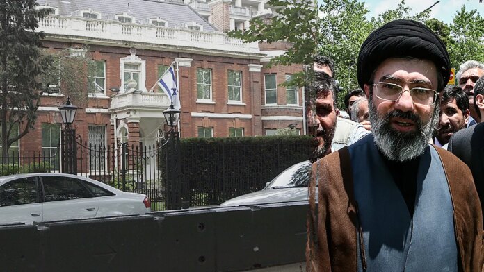 Iran’s new supreme leader linked to properties with ‘line of sight’ into Israeli UK Embassy