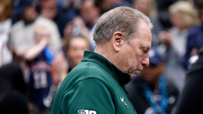 Izzo scoffs at retirement talk after Michigan State's Sweet 16 loss