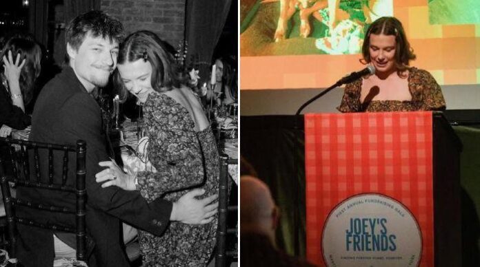 Jake Bongiovi gushes over Millie Bobby Brown as she hosts 1st rescue gala