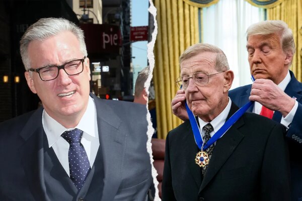 Keith Olbermann under fire for calling Lou Holtz a 'scumbag' after legendary coach's death