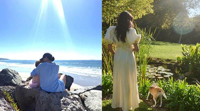 Meghan and Lilibet enjoy ocean on Women's day, papa Harry watches proudly