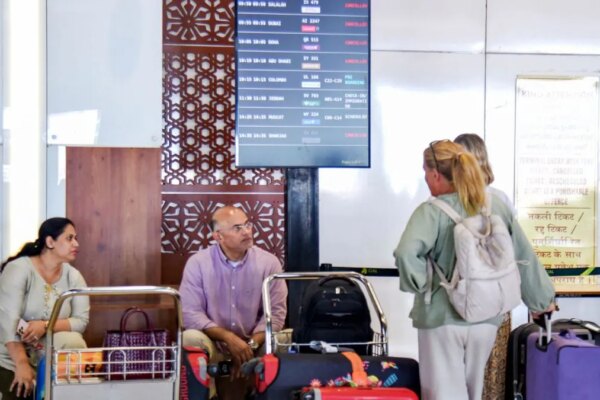 A plume of smoke acends after a military strike on the capital Tehran. (Photo: AFP)
