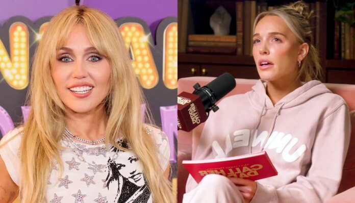 Miley Cyrus takes jab at ‘weird' Alex Cooper