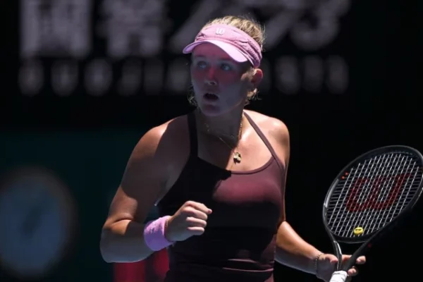 peyton stearns of the u s reacts during her third round match against amanda anisimova of the u s photo reuters