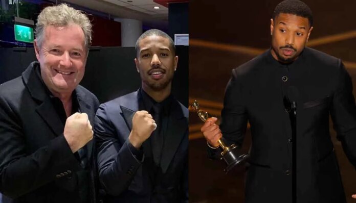 Piers Morgan recalls meeting with Michael B. Jordan after Oscar win 