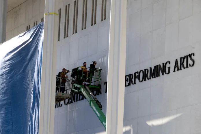 Preservationists sue Trump to stop Kennedy Center renovation 