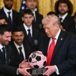 President Trump honours Inter Miami, Lionel Messi at White House