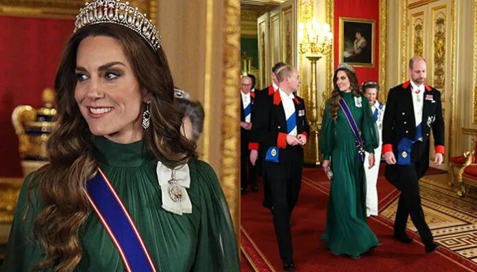 Princess Kate's most beautiful tribute to Nigerian delegates in stunning green