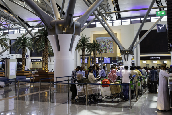 Private flights account for 30% of departures from Oman airport as wealthy evacuate Middle East