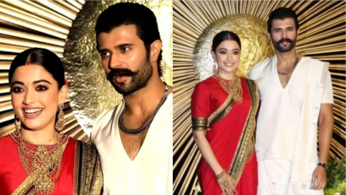 Rashmika Mandanna-Vijay Deverakonda Wedding Reception: Allu Arjun, Kriti Sanon, Ram Charan and others attend.