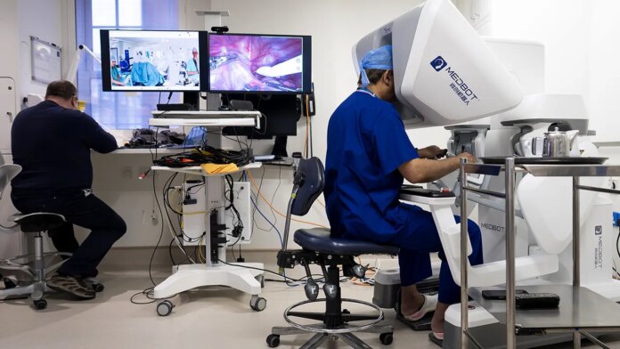 Remote robot surgery removes cancer 1,500 miles away