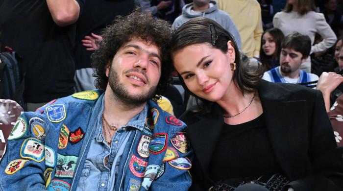Selena Gomez stirs up controversy kissing Benny Blanco's feet