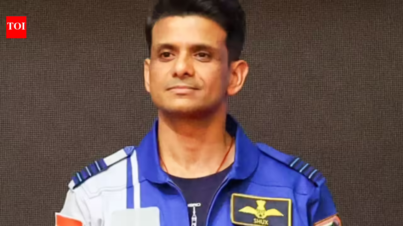 Shubhanshu Shukla reveals how astronauts stay fresh in space: ‘There are no showers up here…’ | - The Times of India