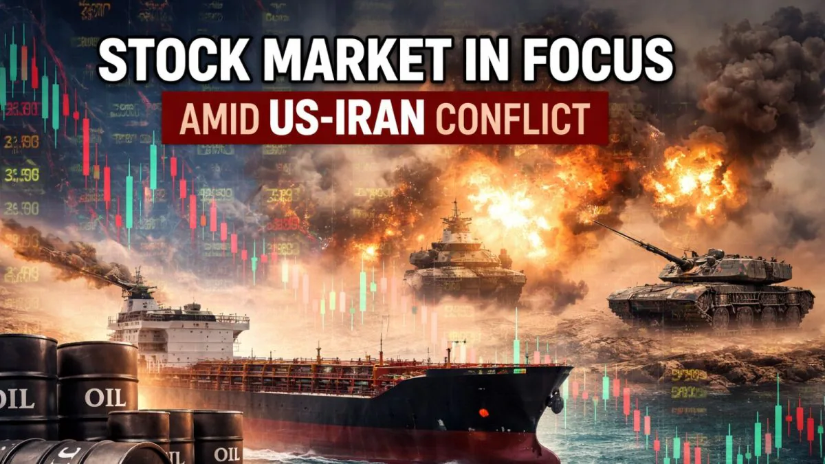 Stock Market News Live Updates: Sensex Falls Over 900 Points, Nifty Tests 24,900 On US-Iran Turmoil