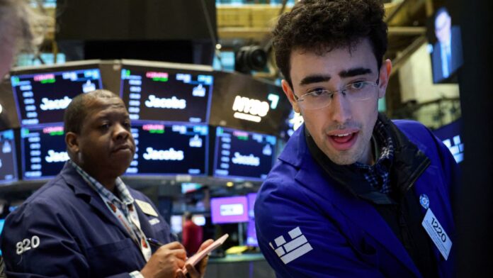 Stocks fall, giving back chunk of Monday's rally as oil prices rebound, Iran war continues: Live updates