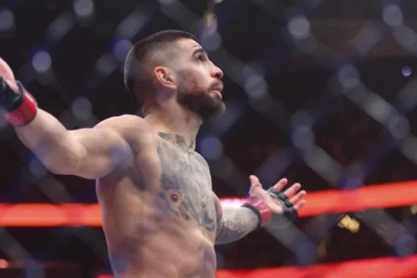 ilia topuria is one of the ufc s top rated fighter and a double weight champion who has won all 17 of his fights photo afp file