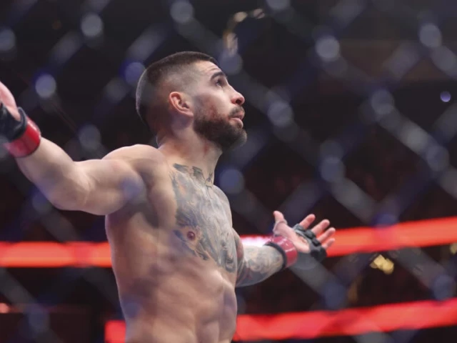 ilia topuria is one of the ufc s top rated fighter and a double weight champion who has won all 17 of his fights photo afp file