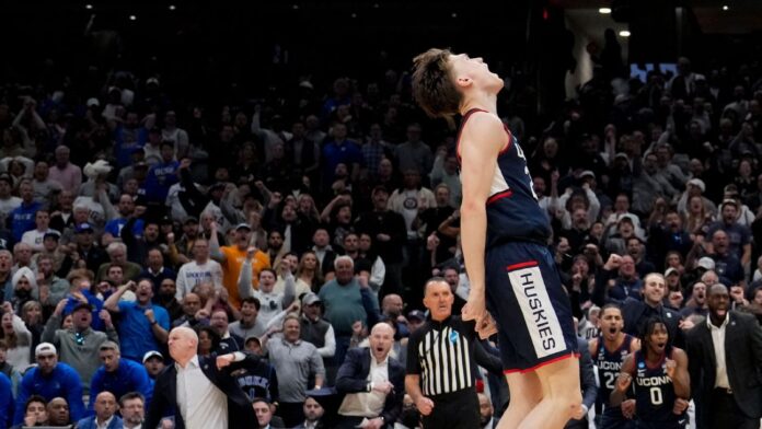 UConn rallies, stuns Duke on last-second 3 to reach Final Four