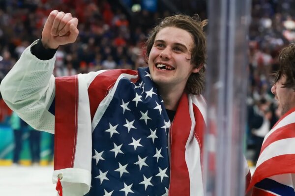 US Olympic hockey hero Jack Hughes opens up about support for women's team amid backlash over Trump's joke