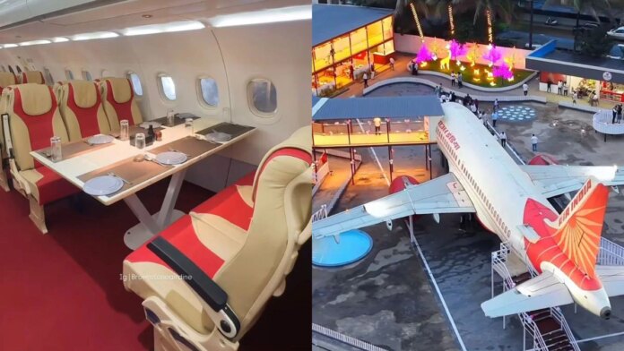 Watch: A Real Air India Plane Sits On Pune-Satara Highway. It's Actually A Restaurant