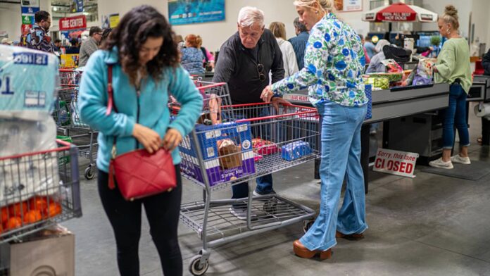 Wholesale prices rose 0.7% in February, much more than expected and up 3.4% annually
