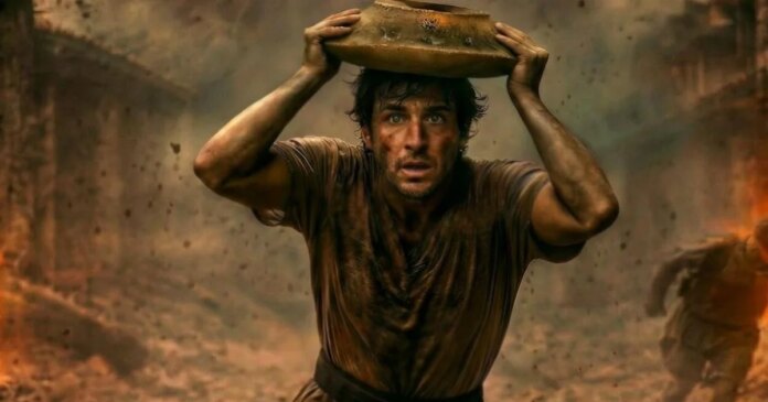 Archaeologists at Pompeii use AI to reveal the face of a victim trying to flee the Mount Vesuvius eruption