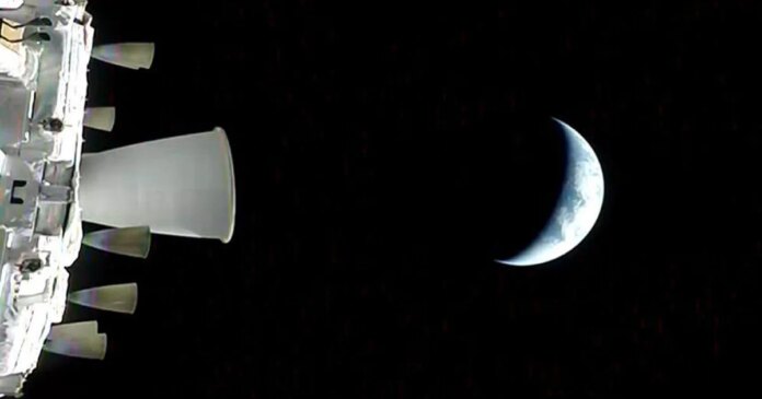 Artemis II crew clears Earth orbit, heads for the moon