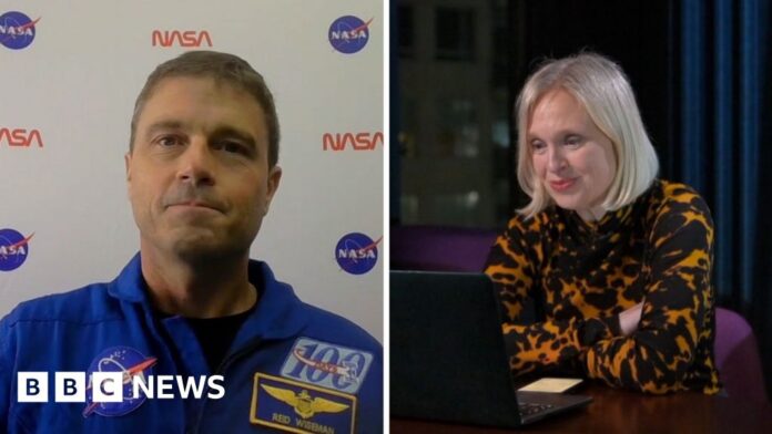 Artemis commander tells BBC about moment crater named after his late wife