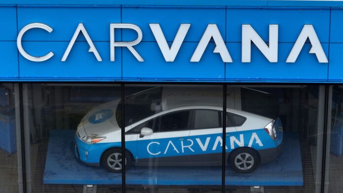 Carvana stock pops as used car retailer reports record first-quarter results