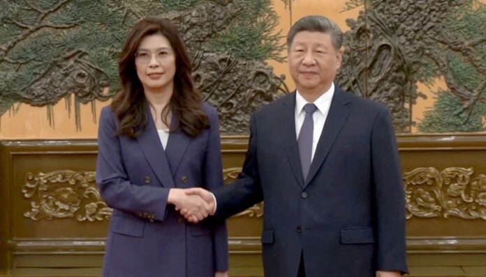 Chinese, Taiwanese will unite, Xi tells Taiwan opposition leader