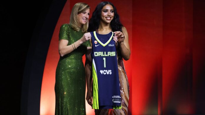 Dallas Wings select UConn's Azzi Fudd No. 1 in 2026 WNBA draft