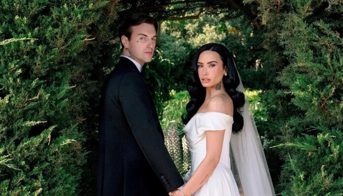 Demi Lovato's husband Jutes makes sad announcement about their first wedding anniversary