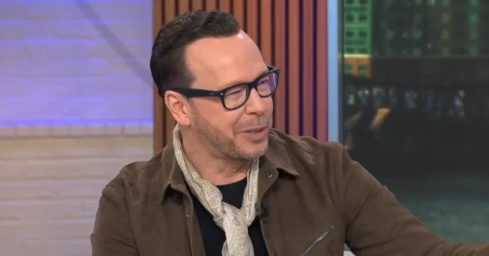 Donnie Wahlberg shares emotional moments with 